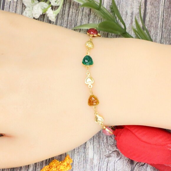 "Trendy Handmade Bracelet – A Stylish Gift for Women & Girls, MAR091851 - Picture 9 of 10